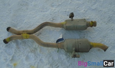 Средняя часть глушителя от Mercedes-Benz M-Class W164 2005-2011