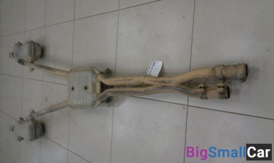 Глушитель в сборе от Audi A6 Allroad quattro C5 2000-2005