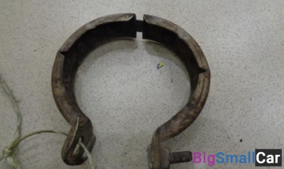 Хомут глушителя от Mercedes-Benz E-Klass W211 2002-2009